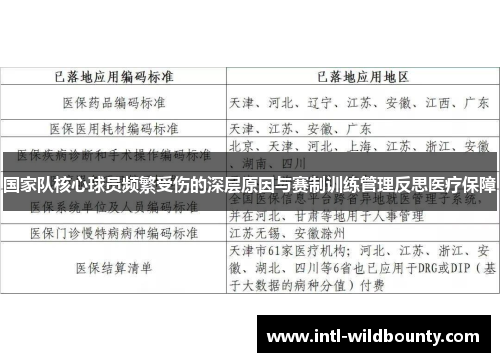 国家队核心球员频繁受伤的深层原因与赛制训练管理反思医疗保障